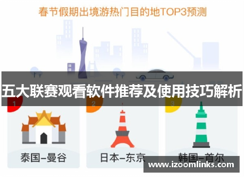 五大联赛观看软件推荐及使用技巧解析